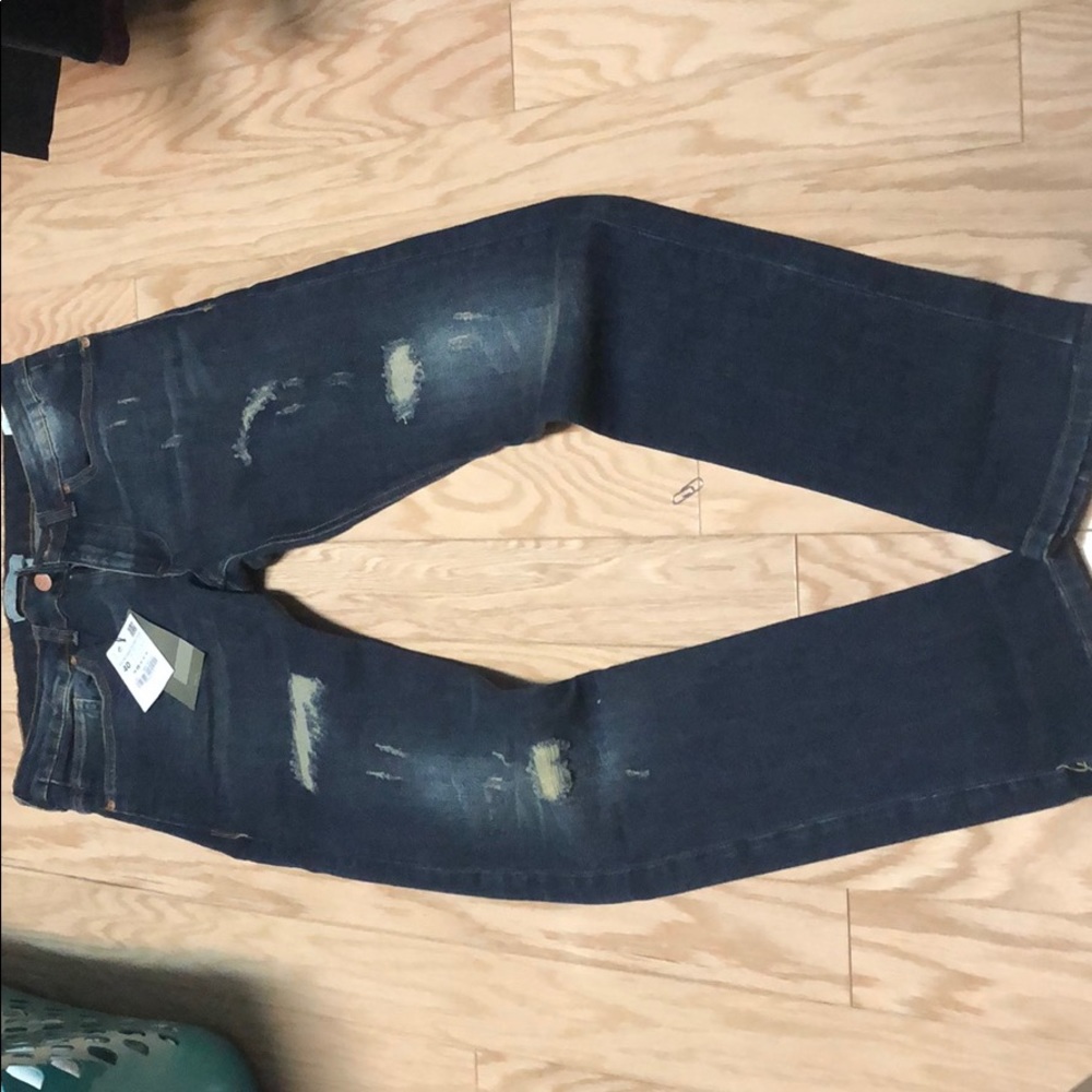 Zara Rip & Repair Skinny Fit Denim NEW size US 31